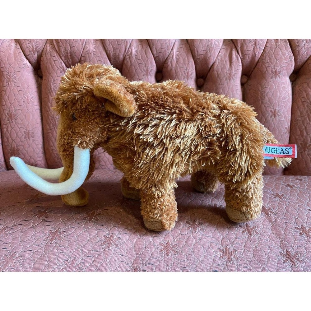 Douglas Woolly Mammoth Plush Stuffed Animal Toy Tush Tag 2018 s50